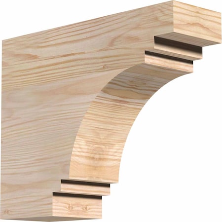 Ekena Millwork Pescadero Smooth Rafter Tail, Douglas Fir, 3 1/2"W x 10"H x 12"L RFT04X10X12PEC00SDF